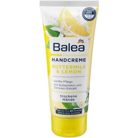 

Крем для рук, 100 мл Balea Handcreme Buttermilk & Lemon