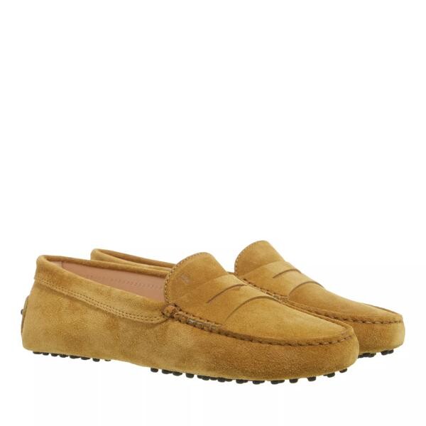 

Лоферы gommino driving loafers safari Tod'S, желтый