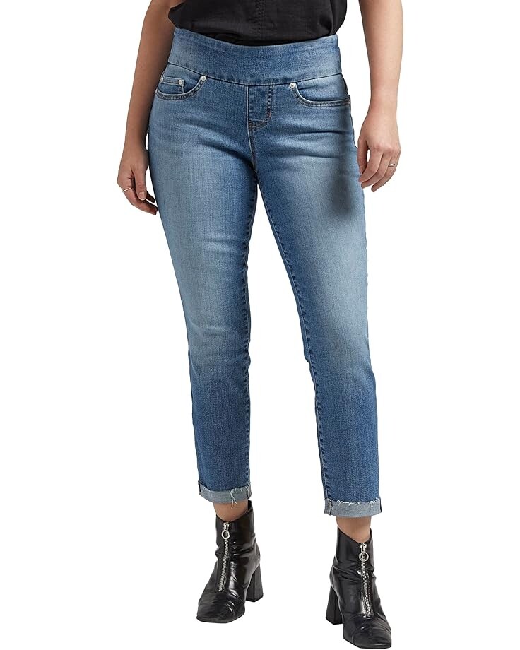 

Джинсы Jag Jeans Amelia Mid-Rise Slim Ankle Jeans, синий