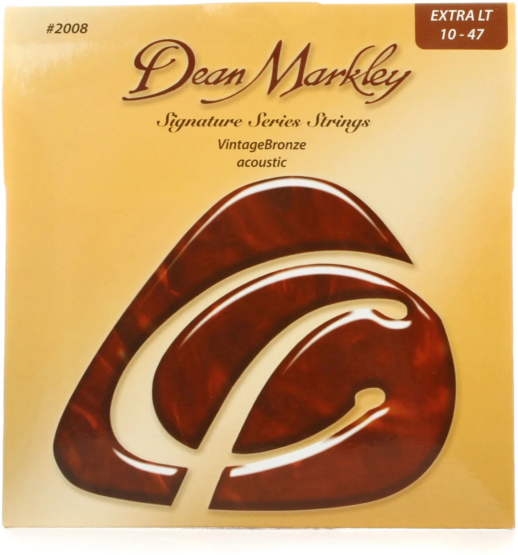 

Струны для акустической гитары Dean Markley 2008 VintageBronze Signature 85/15, бронзовые, .010-.047, сверхлегкие