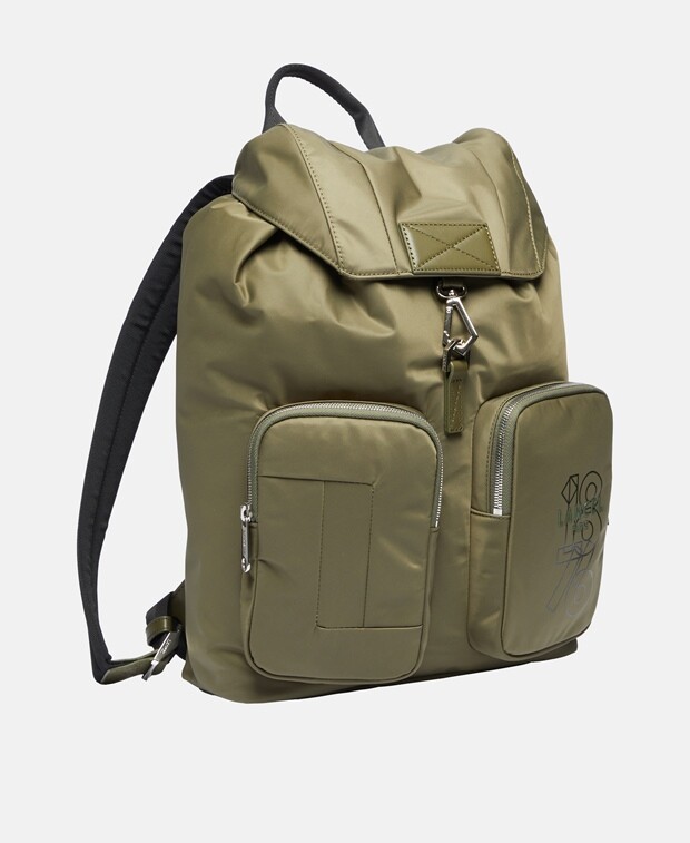 

Рюкзак Lancel, хаки