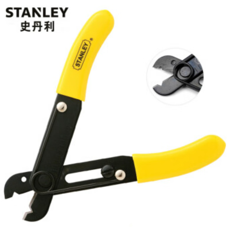 Stanley 5-дюймовый инструмент для зачистки проводов с инструментом для зачистки кромок, многофункциональный инструмент для зачистки проводов для электриков 84-214-22