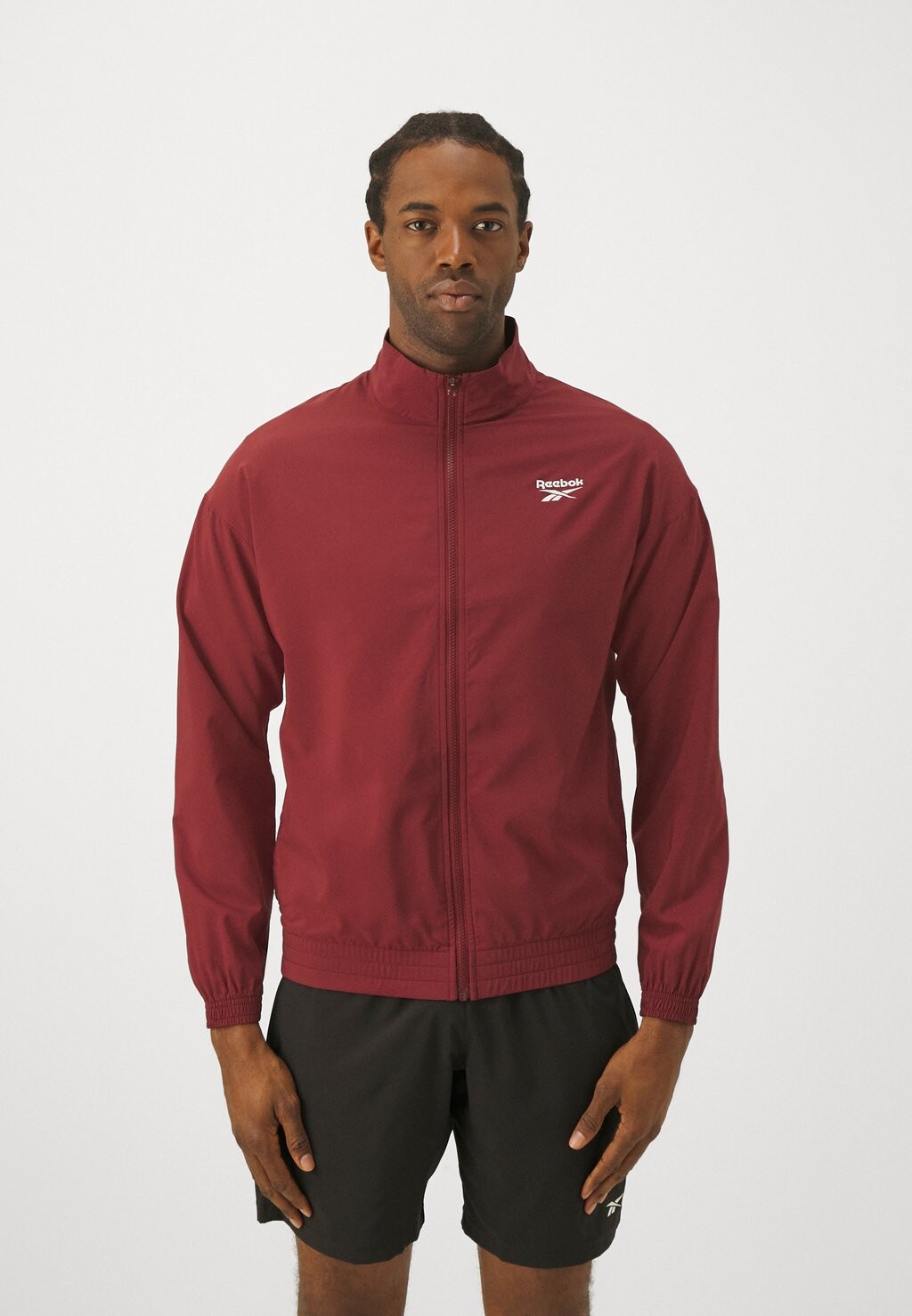 

Спортивная куртка TRACKTOP Reebok, классический темно-бордовый