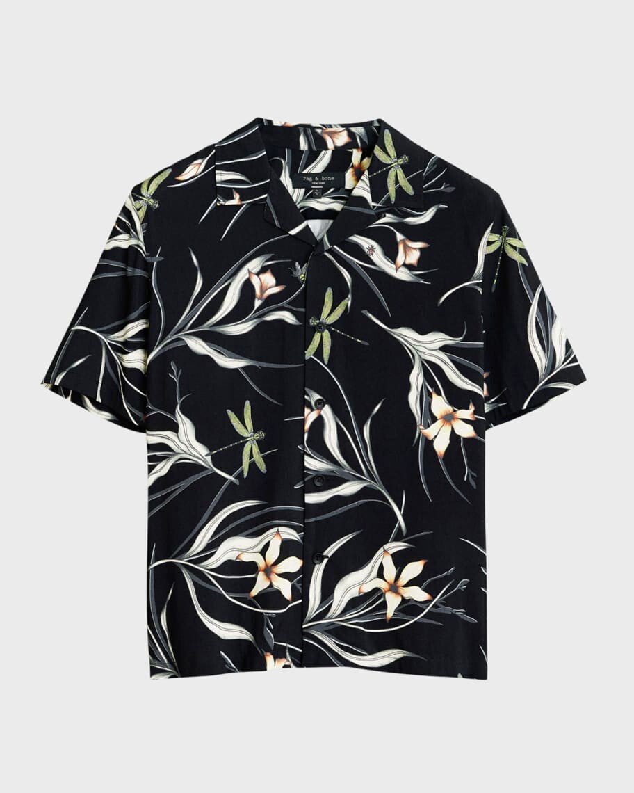 

Мужская футболка с рисунком Avery Camp Rag & Bone
