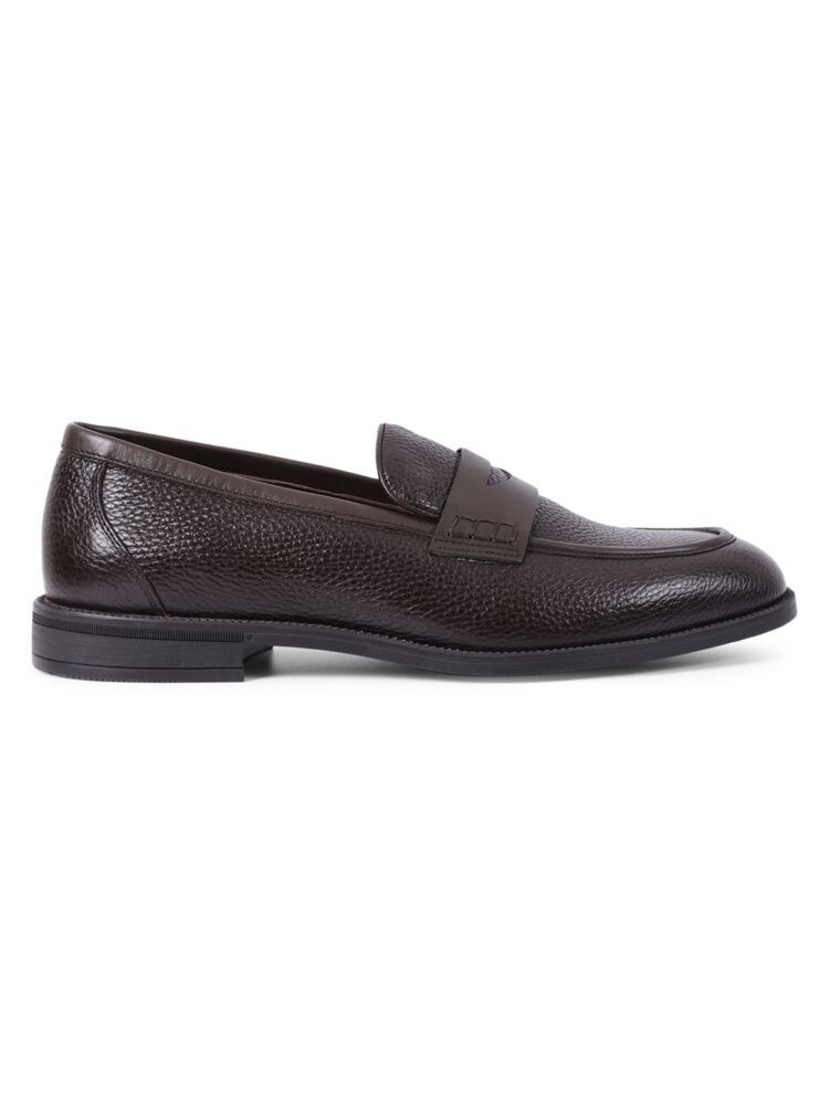 

Пенни-лоферы из зернистой кожи Comfort Montana Vellapais, цвет Dark Brown