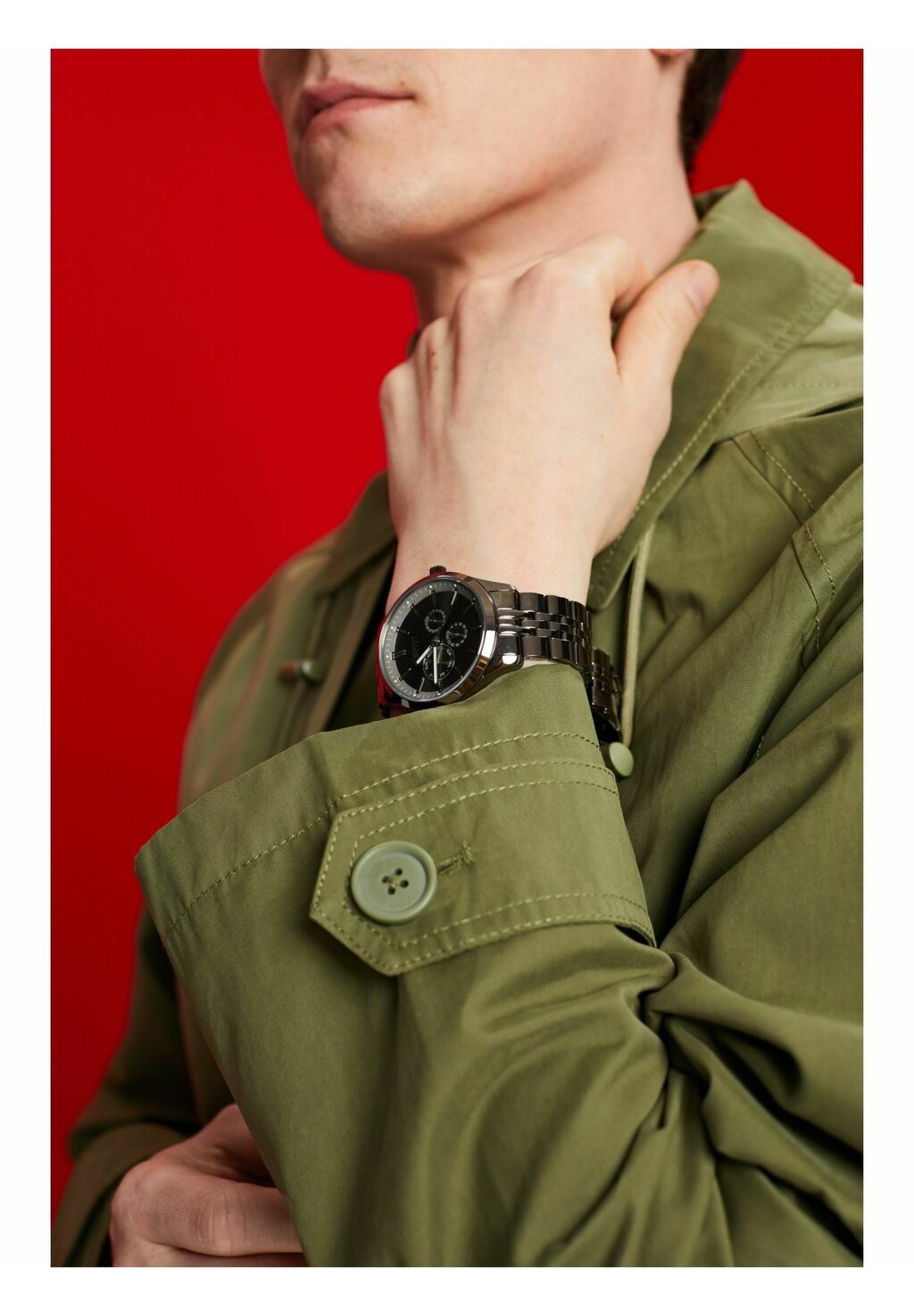 

Хронограф TIMEWEAR METAL Esprit, серый