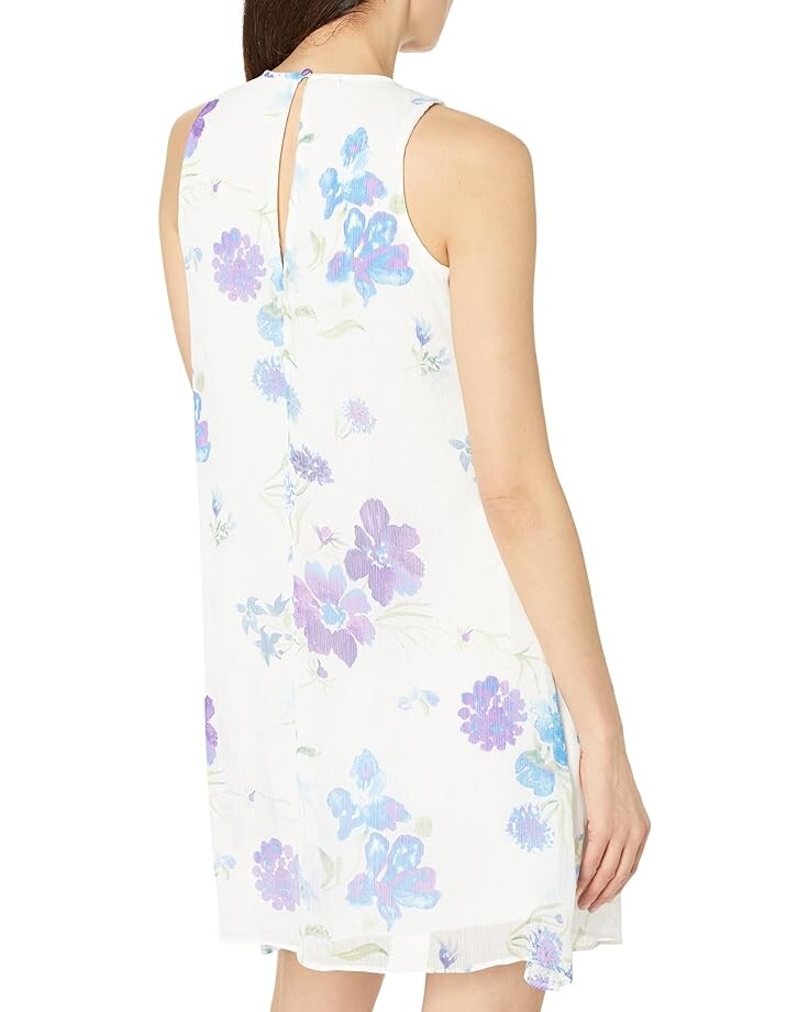 

Платье Calvin Klein Chiffon Print Sleeveless Shift Dress, цвет Marina Multi