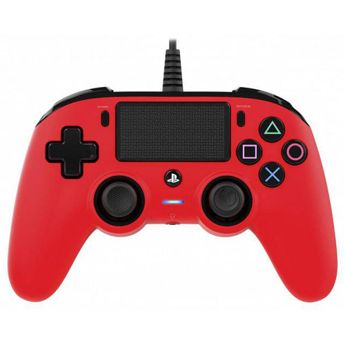 цена Nacon Ps4 Compact Controller Red