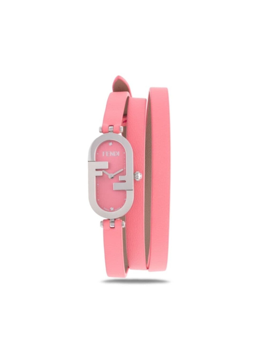 

Наручные часы O'Lock Vertical 28 мм FENDI, розовый