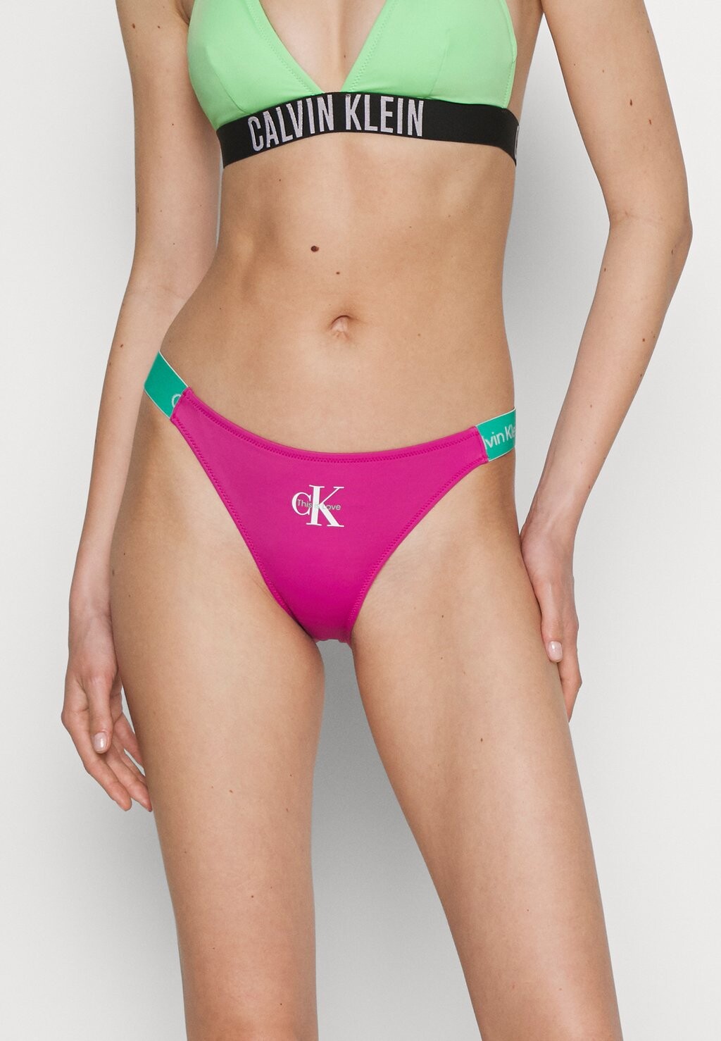 

Низ бикини CHEEKY Calvin Klein Swimwear, ярко-черный