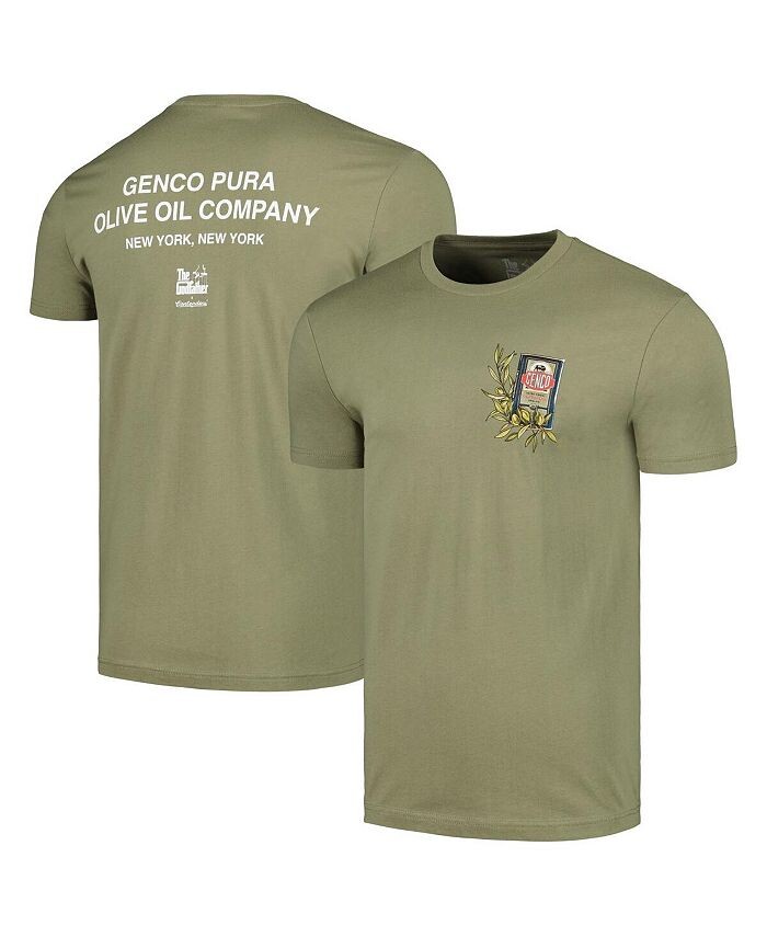 

Мужская оливковая футболка The Godfather Genco Pura Olive Oil Contenders Clothing, зеленый