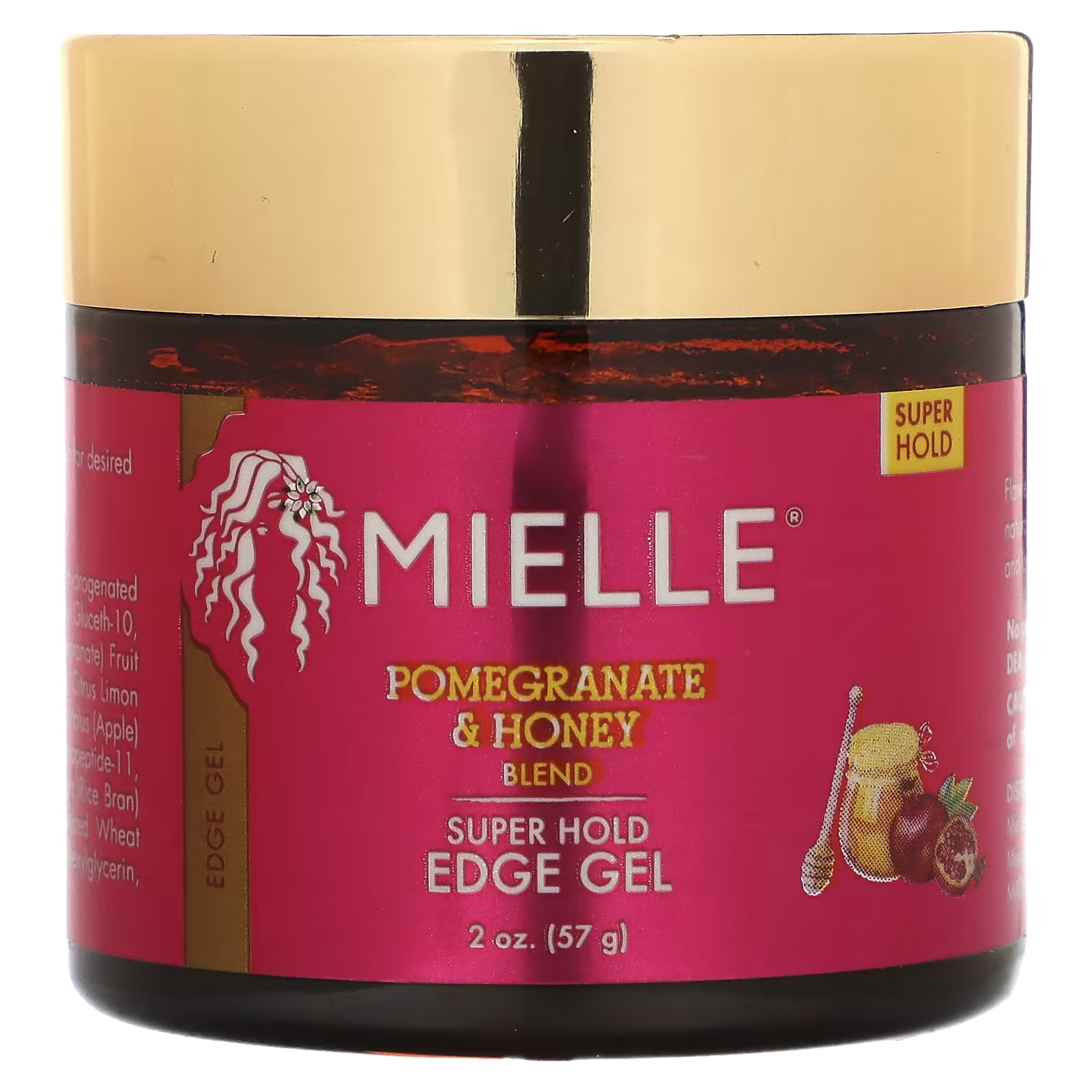 Гель Mielle Super Hold Edge Pomegranate & Honey Blend, 57 г