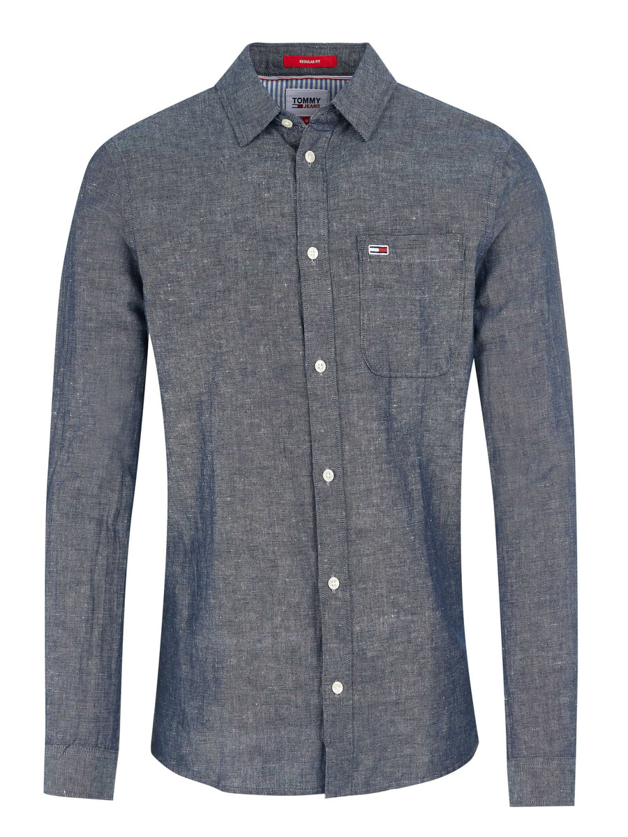 

Рубашка Tommy Hilfiger Jeans, синий