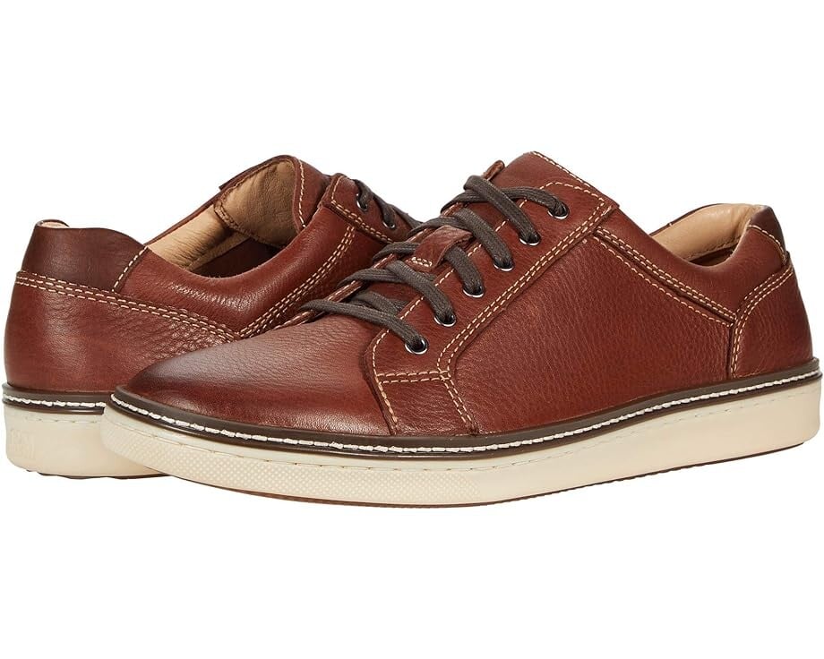 

Кроссовки Johnston & Murphy Mcguffey Lace To Toe, цвет Dark Brown Full Grain