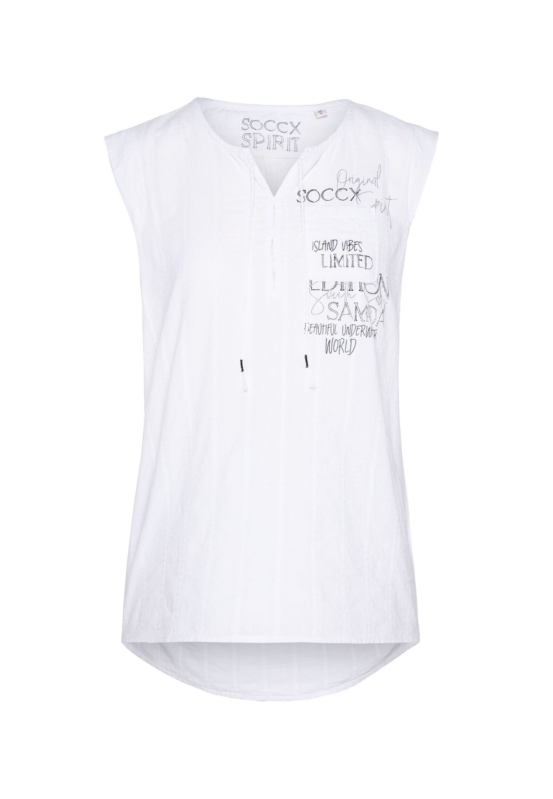 Блуза soccx, белый цена и фото