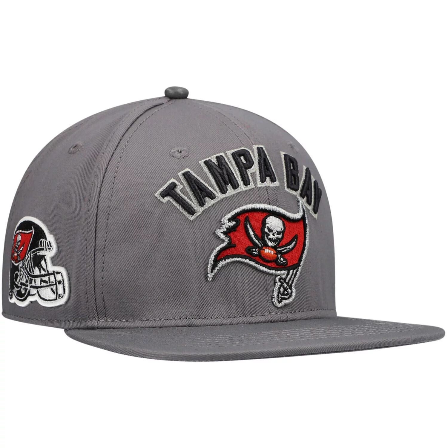 

Мужская кепка Tampa Bay Buccaneers Pro Standard серая со сложенной спинкой