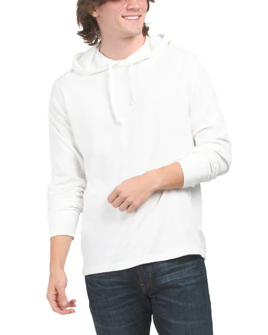 

Пламенная толстовка с капюшоном Rag & Bone, белый