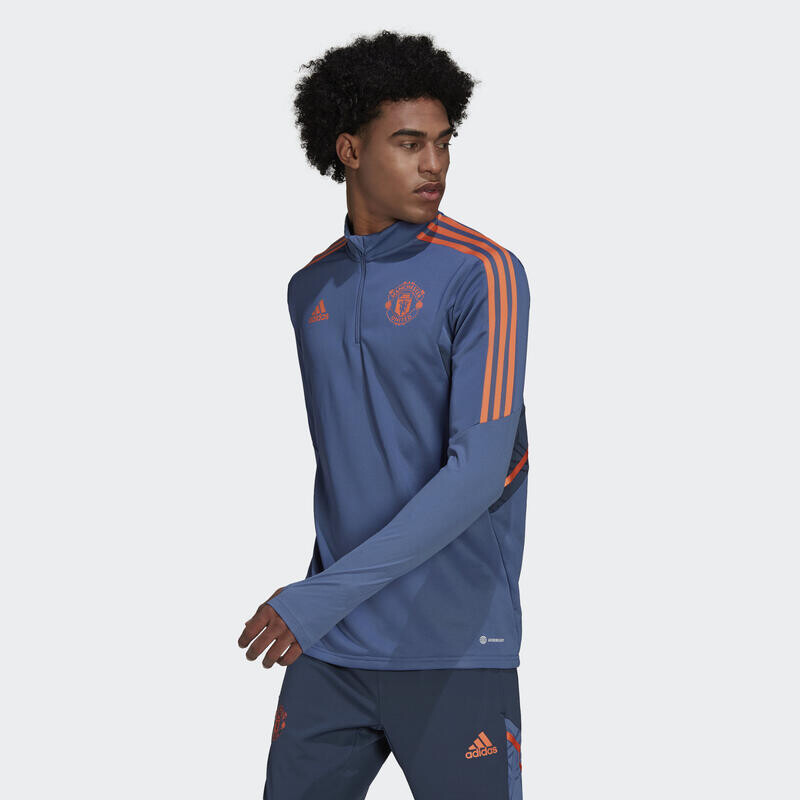 

Тренировочная толстовка Manchester United Condivo 22 ADIDAS, цвет azul