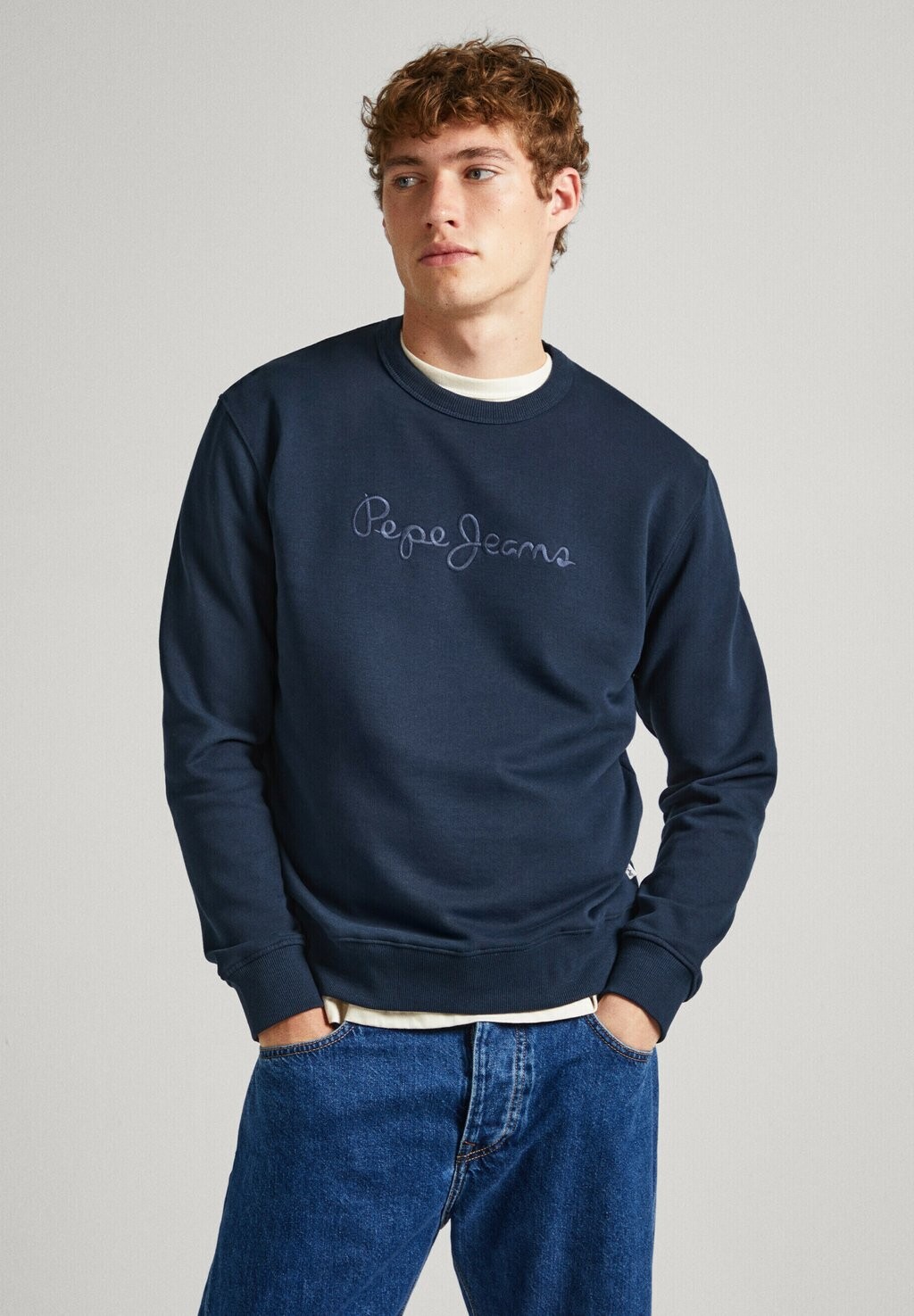 

Толстовка JOE CREW Pepe Jeans, цвет dulwich blue