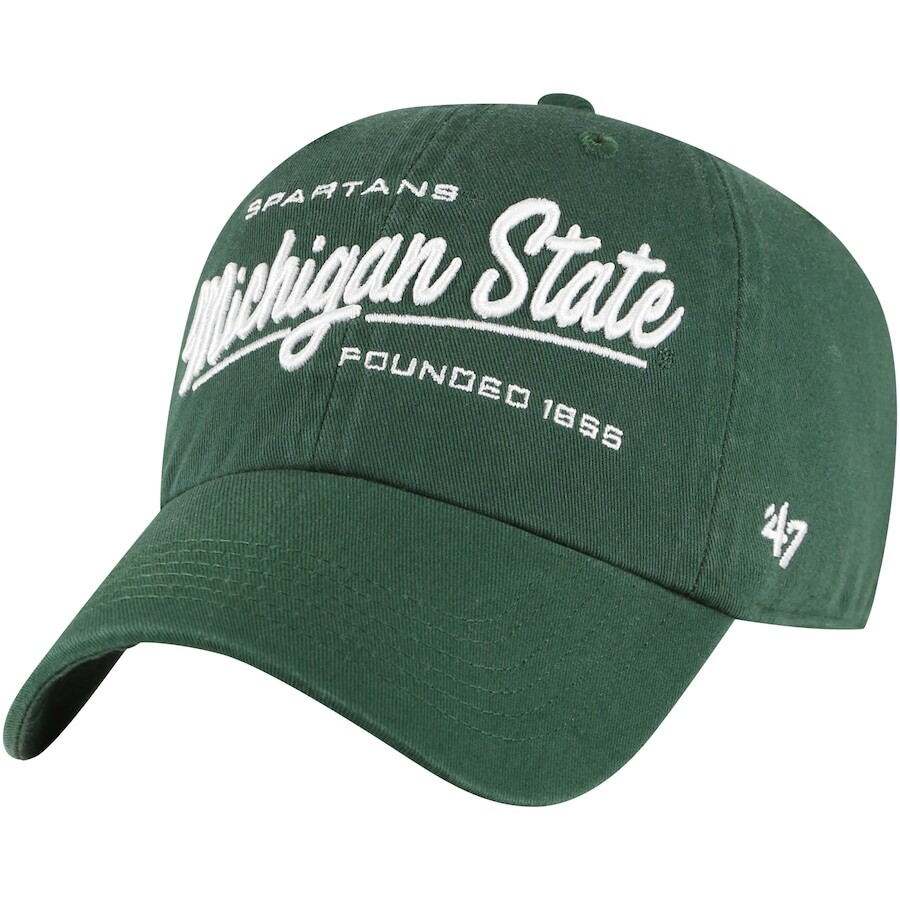 

Бейсболка 47 Michigan State Spartans, зеленый