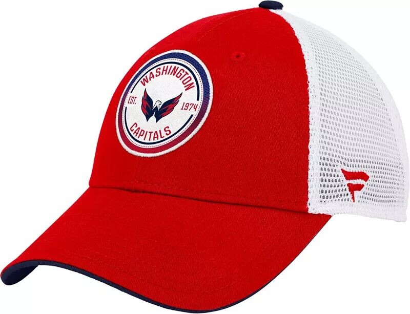 

Легендарная регулируемая кепка дальнобойщика NHL Washington Capitals