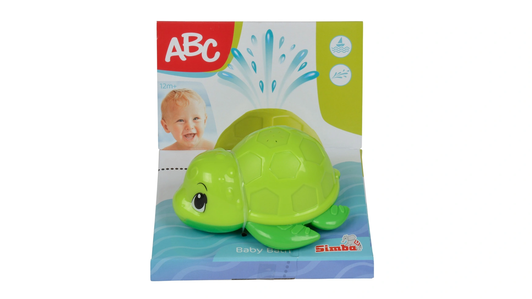 Abc черепаха для купания 11см Simba
