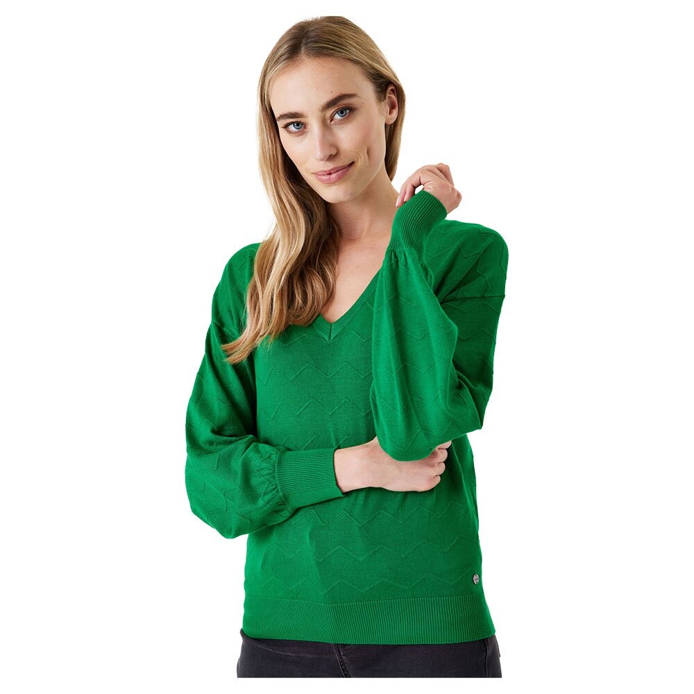 

Свитер Garcia I30043 V Neck, зеленый