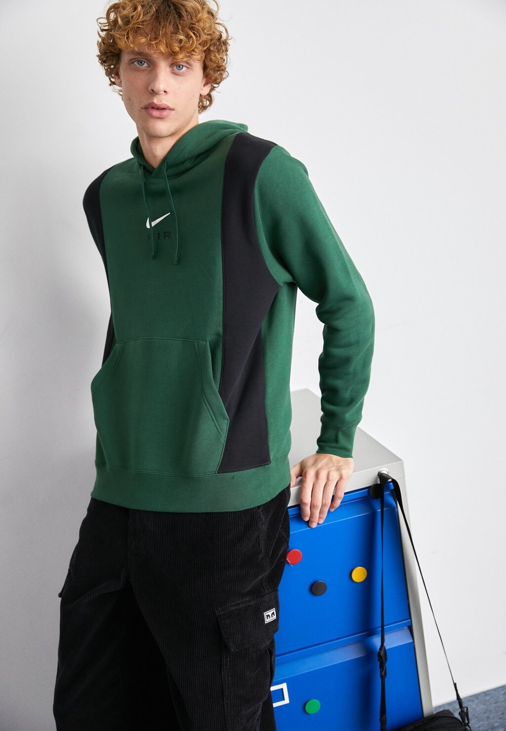 

Толстовка Air Hoody Nike, цвет fir/black