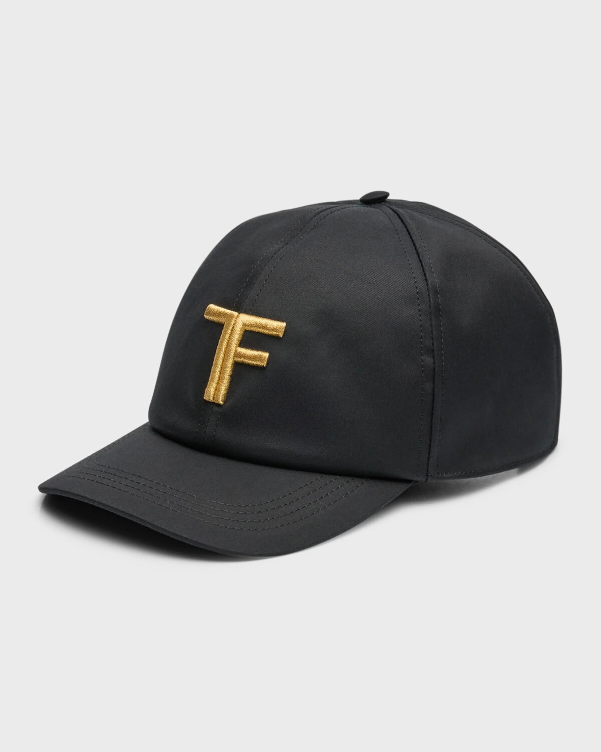 

Мужская бейсболка TF с вышивкой TOM FORD, цвет Black Gold