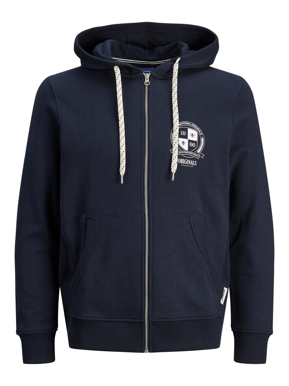 

Толстовка на молнии JACK & JONES, темно-синий