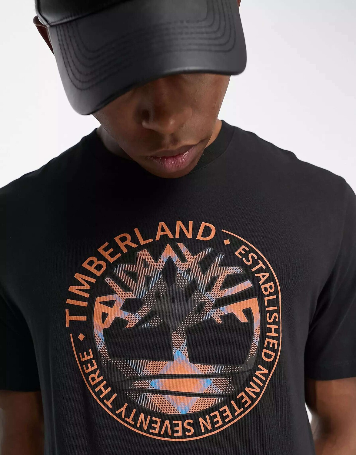 

Черная футболка с логотипом Timberland Little Core River Tree, Черный