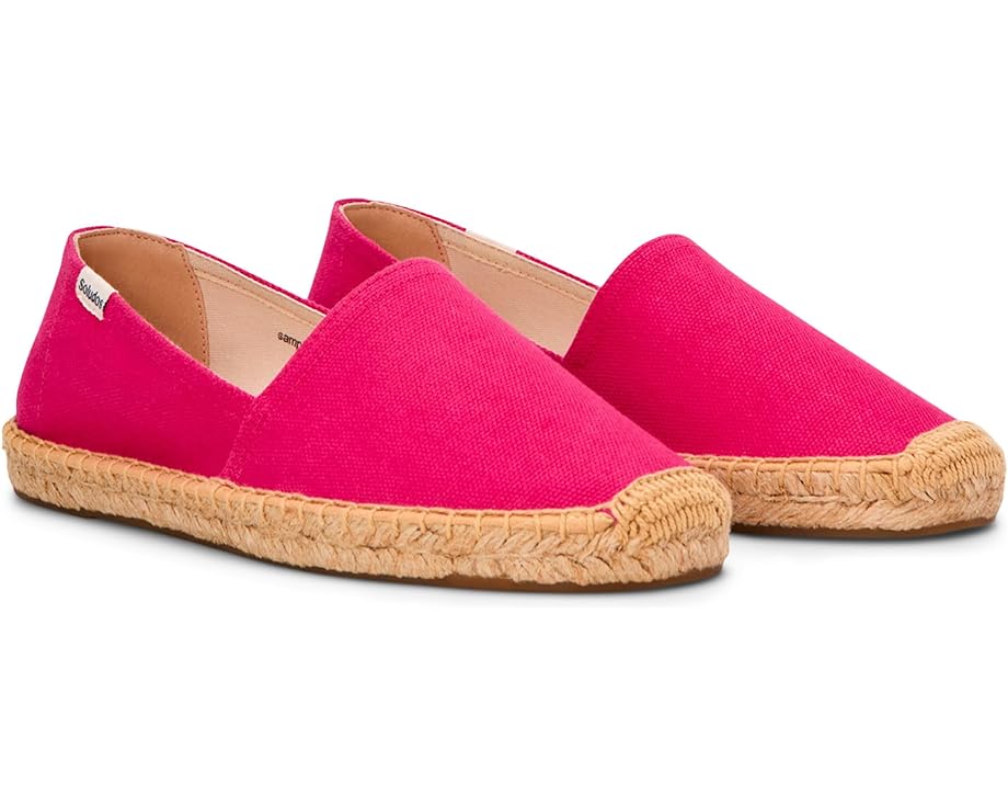 Туфли на плоской подошве Soludos Original Espadrille, цвет Calypso Pink цена и фото