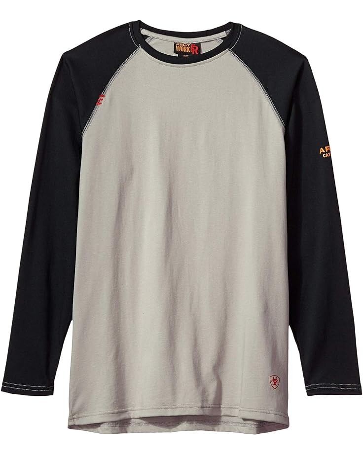 

Футболка Ariat FR Baseball, цвет Grey/Black