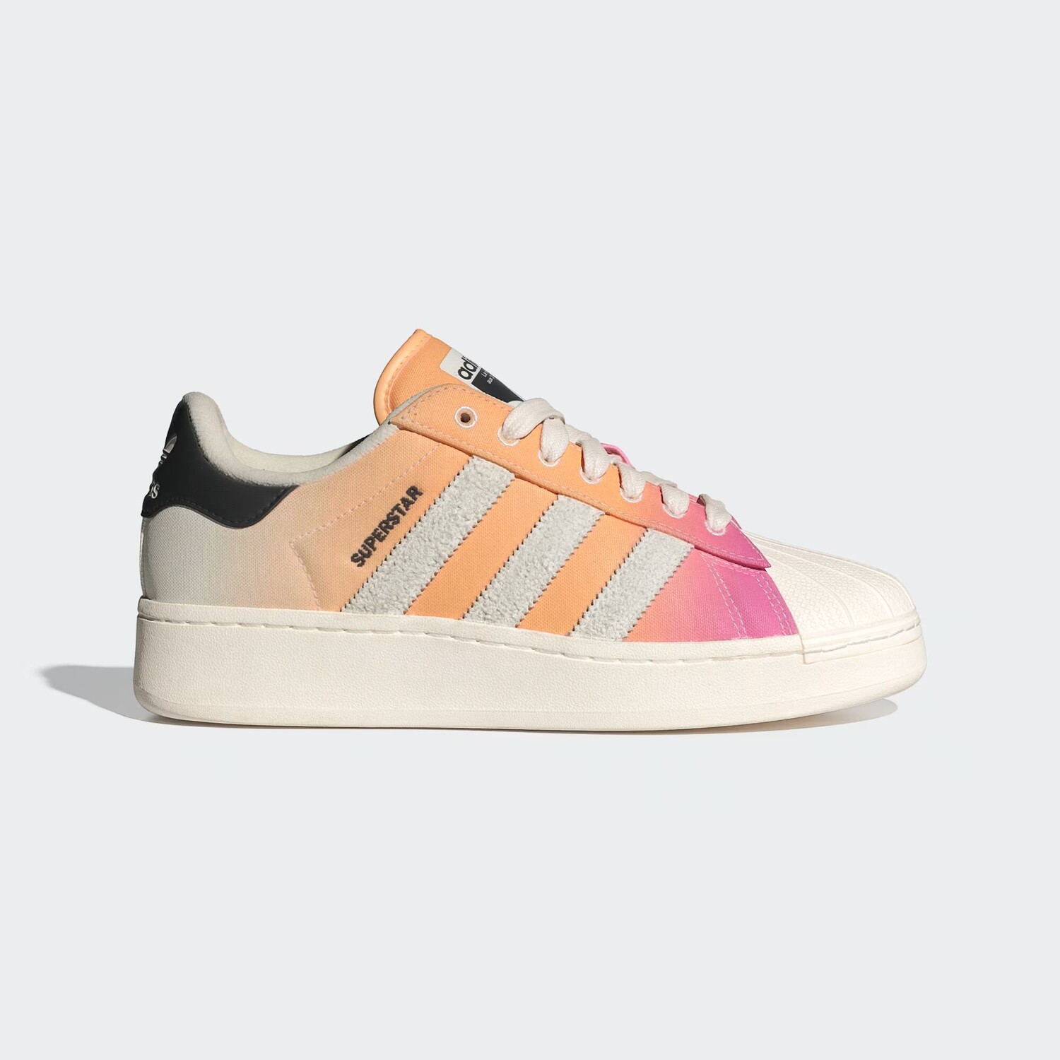 

Обувь Superstar XLG Adidas, цвет Bliss Pink/Acid Orange/Cloud White