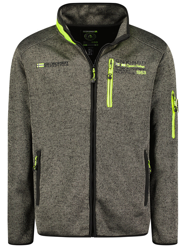 

Флисовая куртка Geographical Norway Ulectric, хаки