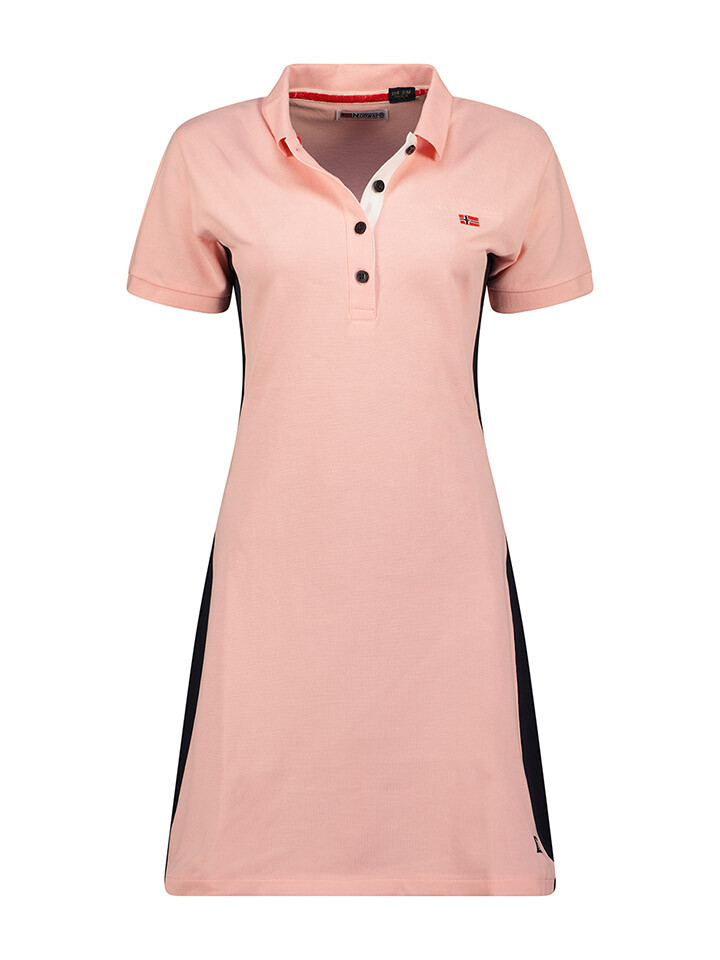 

Платье Geographical Norway Polo Kolivia, розовый