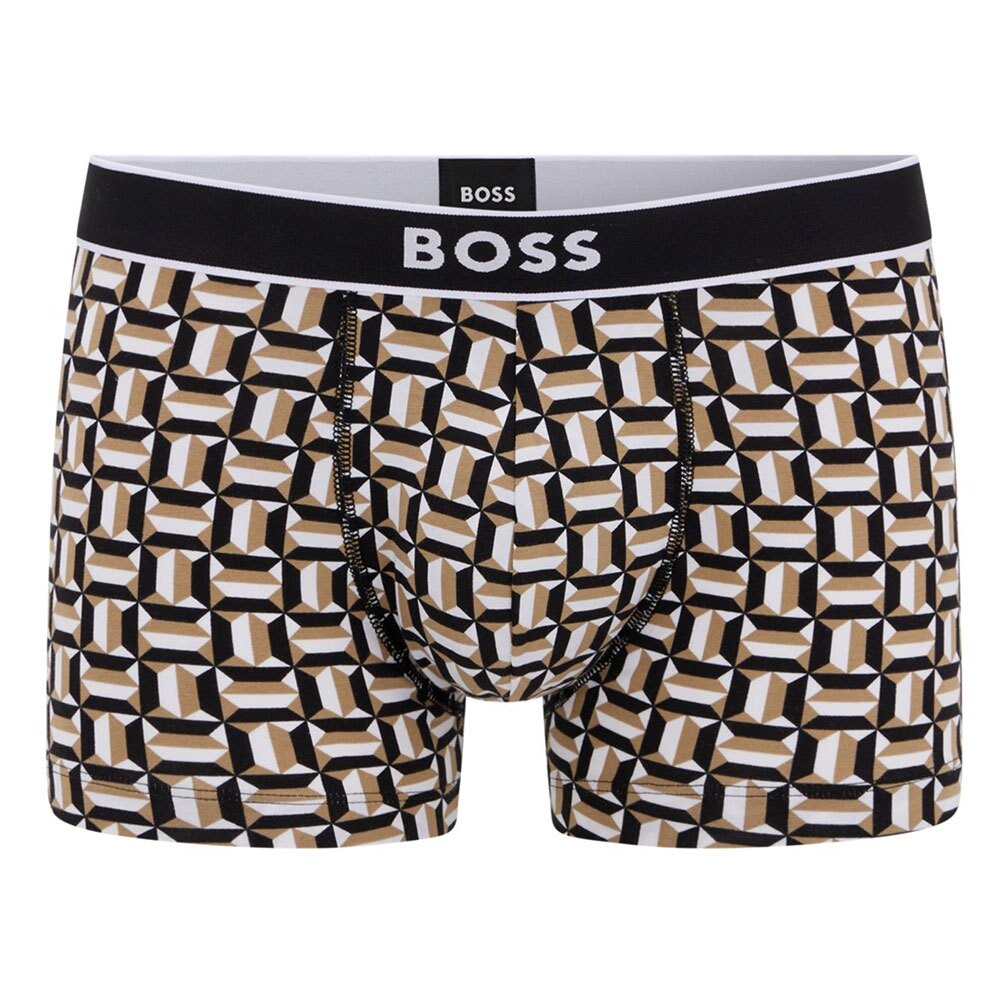 

Боксеры BOSS 24 Print, бежевый