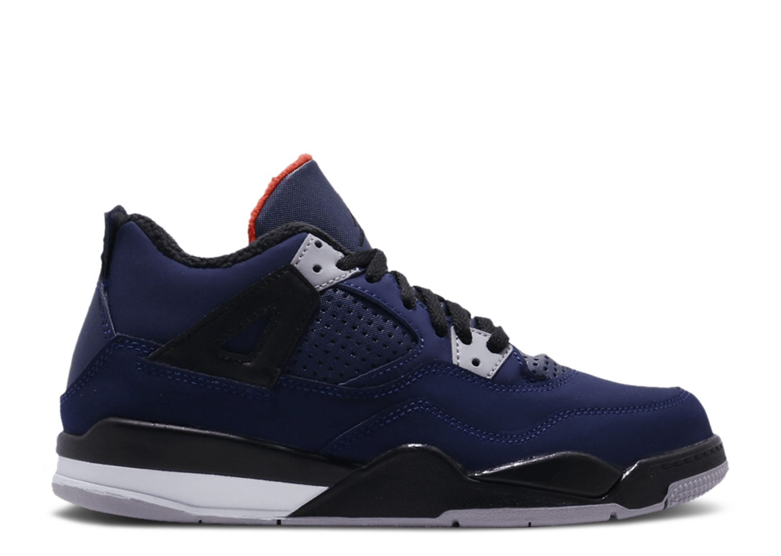 Кроссовки Air Jordan Air Jordan 4 Retro Winter Ps 'Loyal Blue', синий чехол mypads кроссовок джордан офвайт для motorola edge 30 neo задняя панель накладка бампер