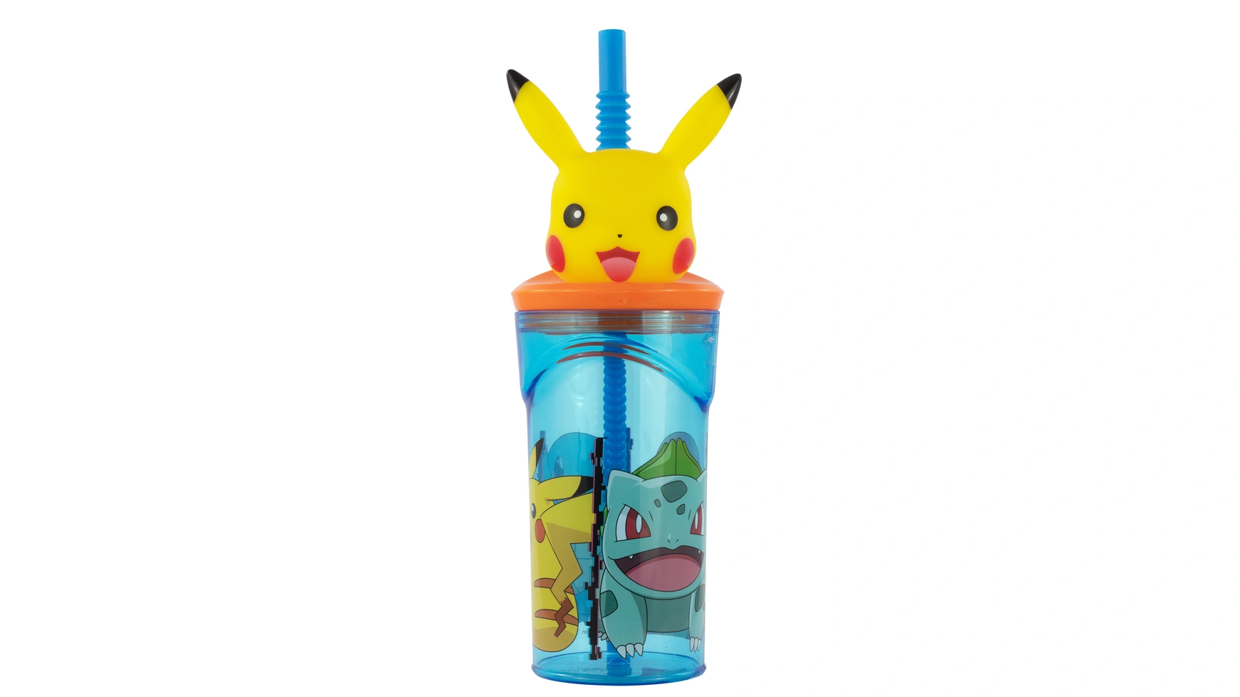 Pokémon Чашка для питья соломинка 3D фигурка