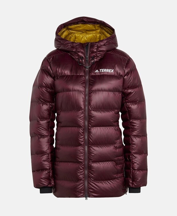 

Пуховик adidas Terrex, бордо