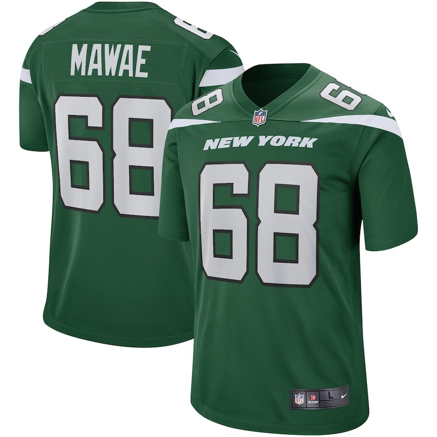 

Джерси Nike New York Jets, зеленый