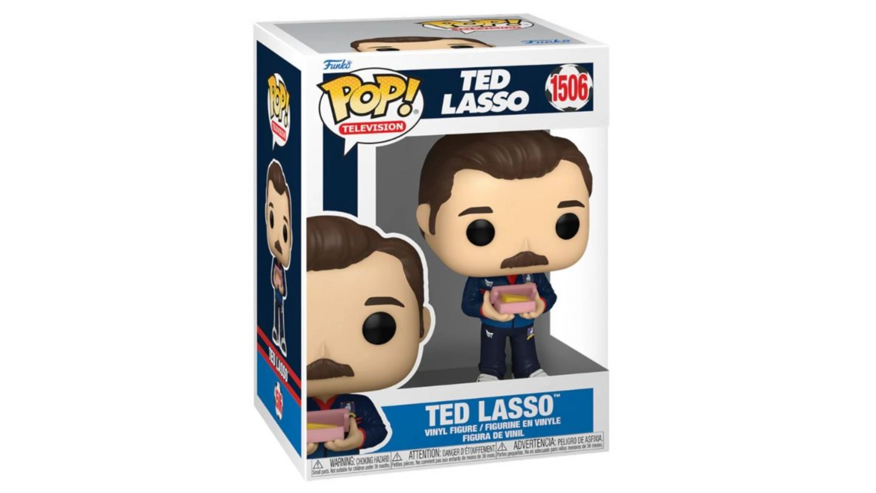 

Funko - Pop! Ted Lasso Тед Лассо (с печеньем) Винил