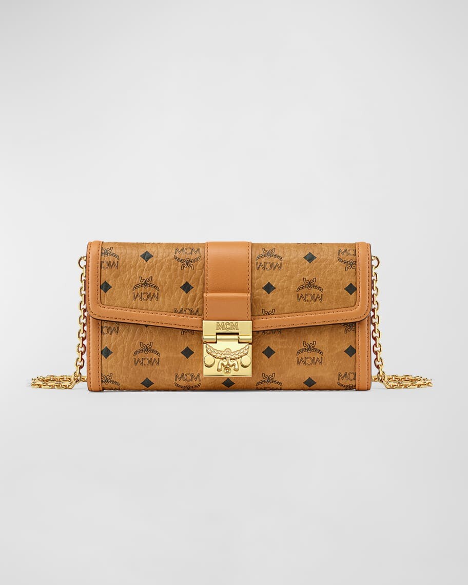

Большой кошелек Tracy с монограммой на цепочке MCM