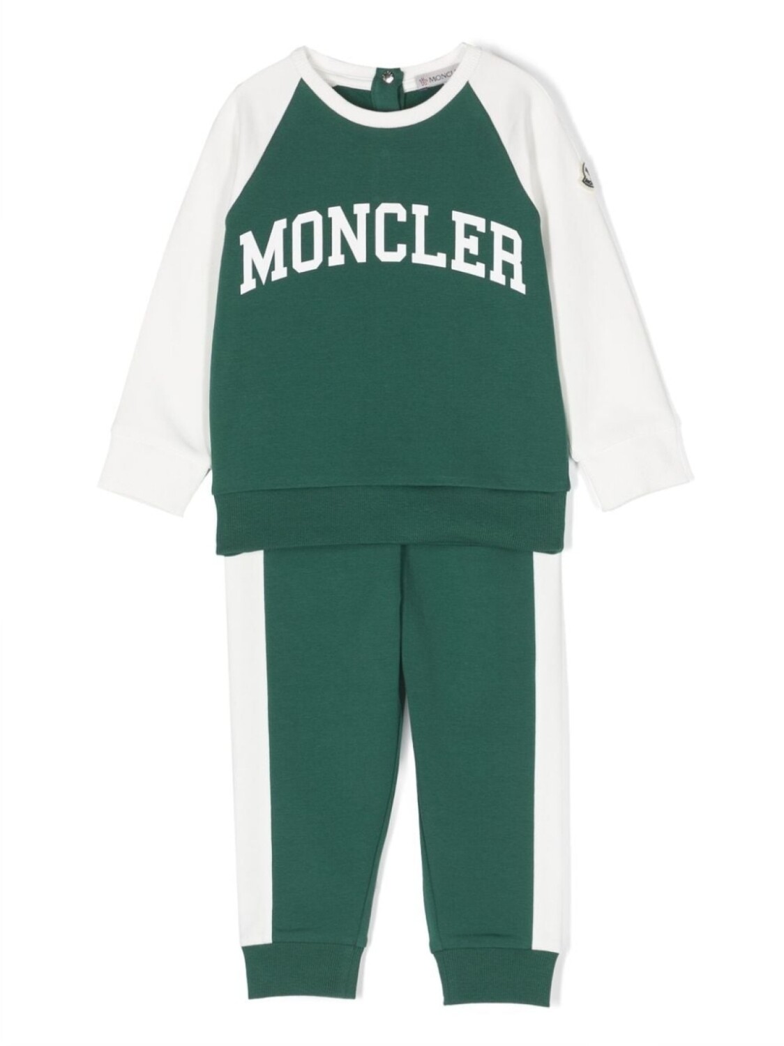 

Moncler Enfant спортивный костюм с логотипом, зеленый