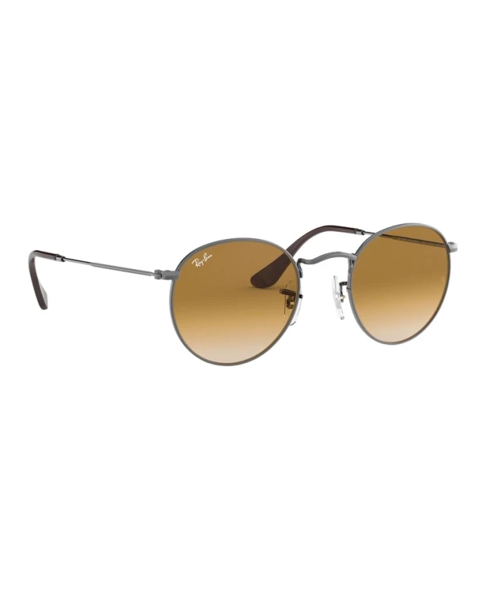 

Круглые солнцезащитные очки из бронзы Ray-Ban, серый