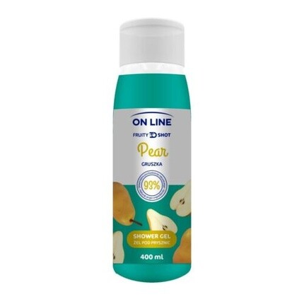 

Гель для душа On Line Fruity Shot Pear 400мл, Forte Sweeden