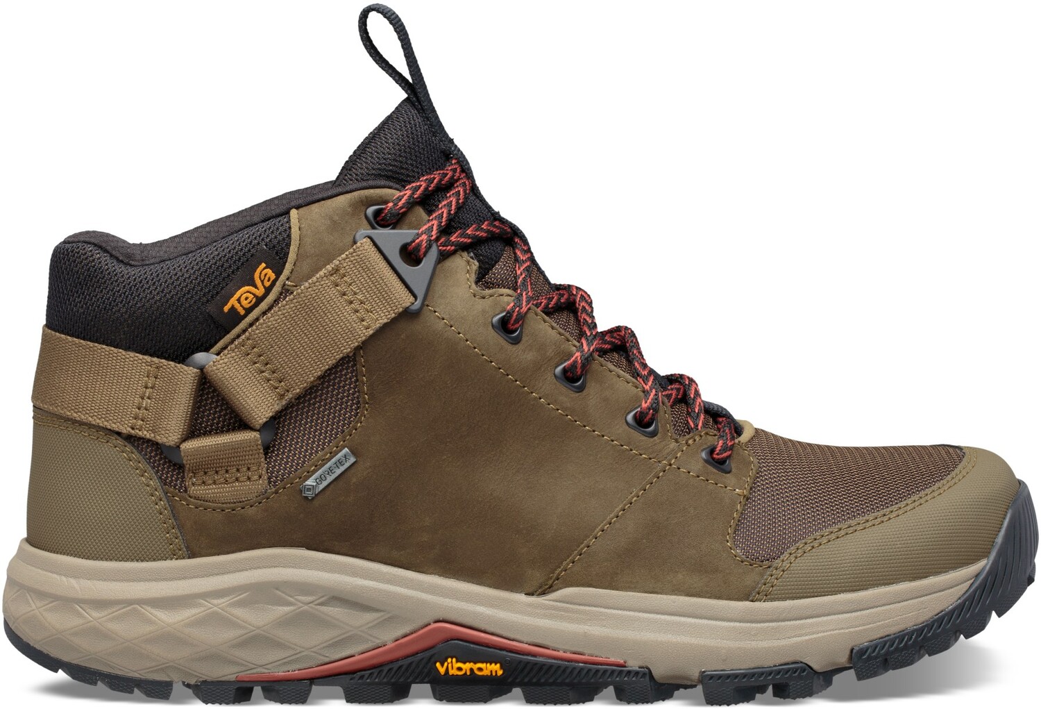 

Походные ботинки Grandview GTX Mid — мужские Teva, темно-оливковый