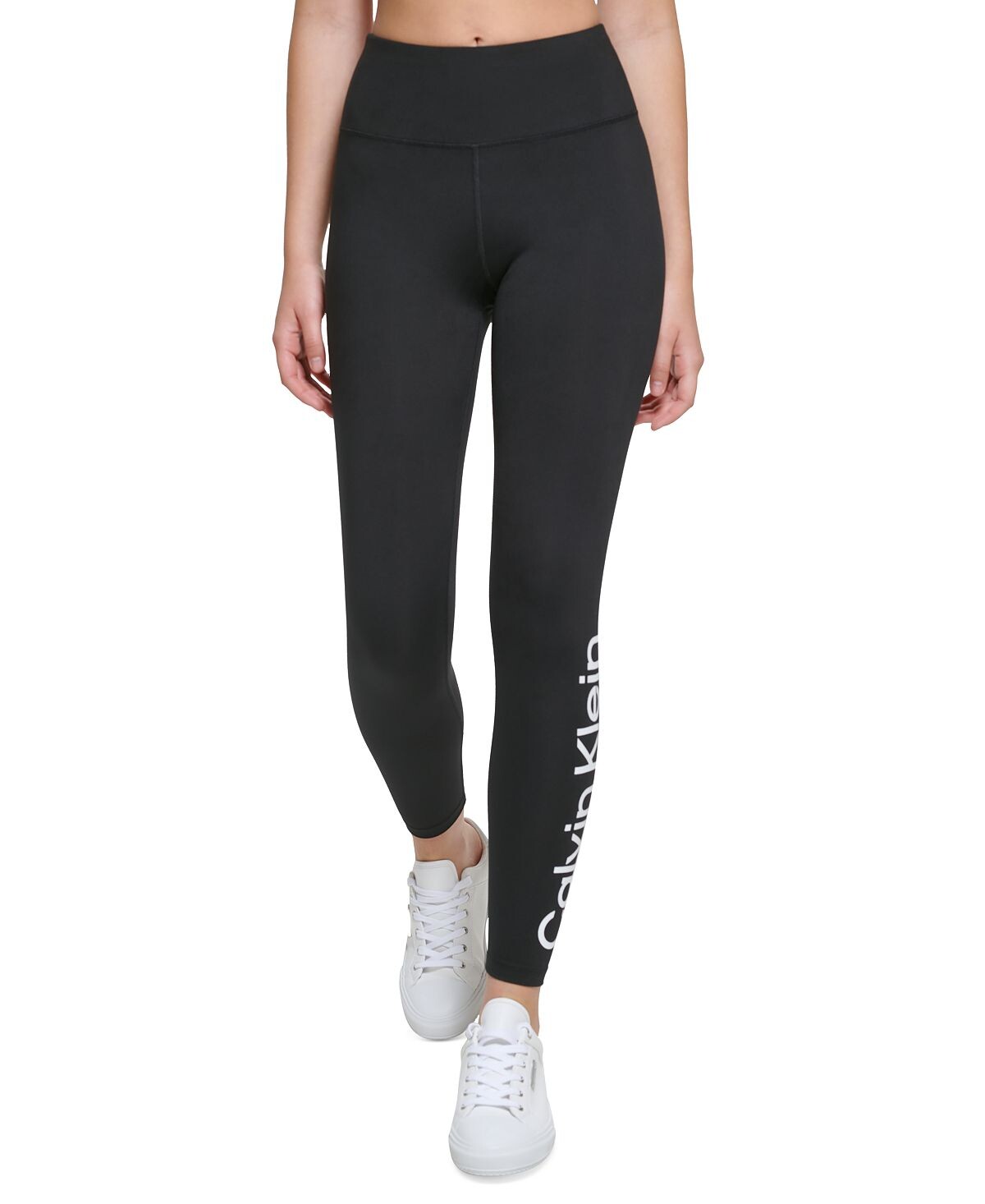

Женские леггинсы с высокой талией Calvin Klein, белый