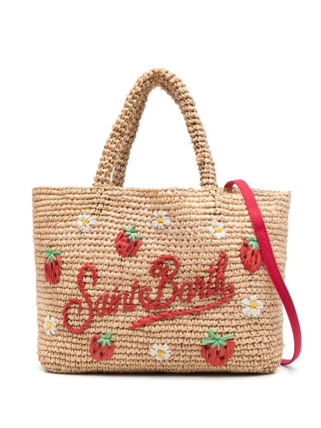 

MC2 Saint Barth Kids сумка-тоут Raffia Beach, серый