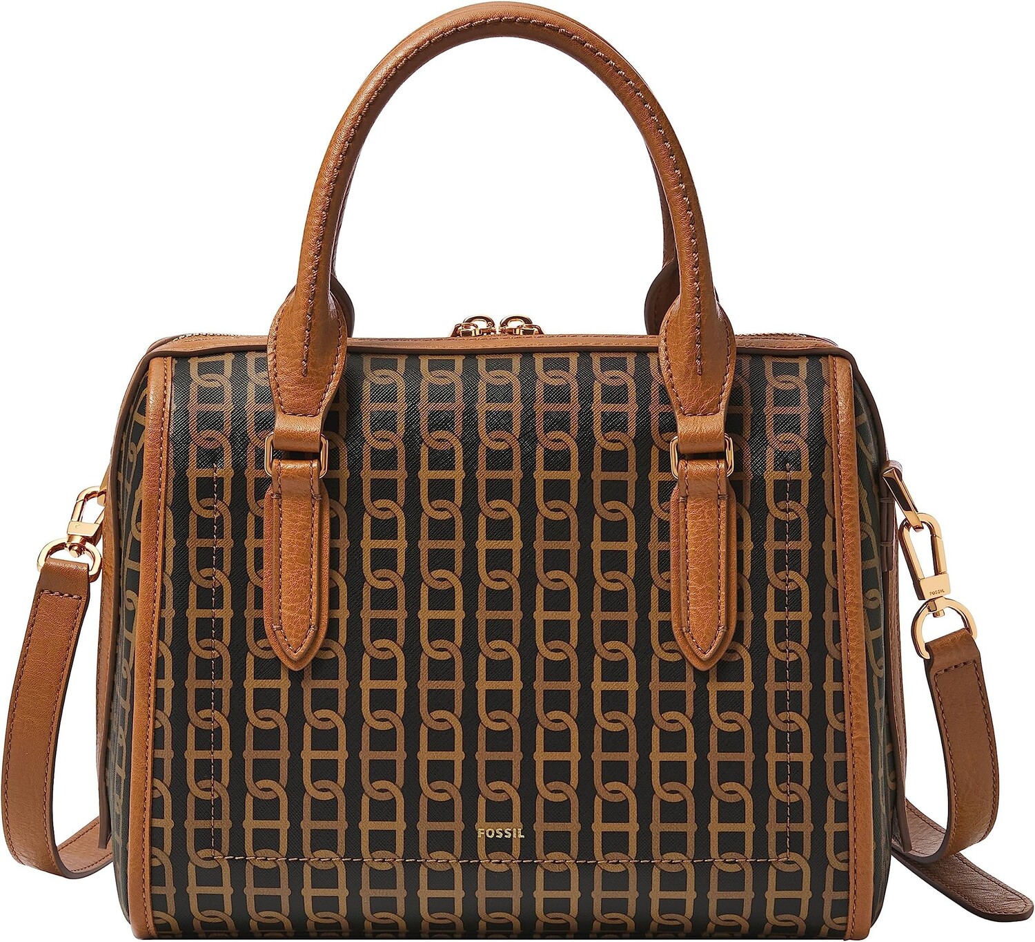 

Сумка Williamson Satchel Fossil, коричневый